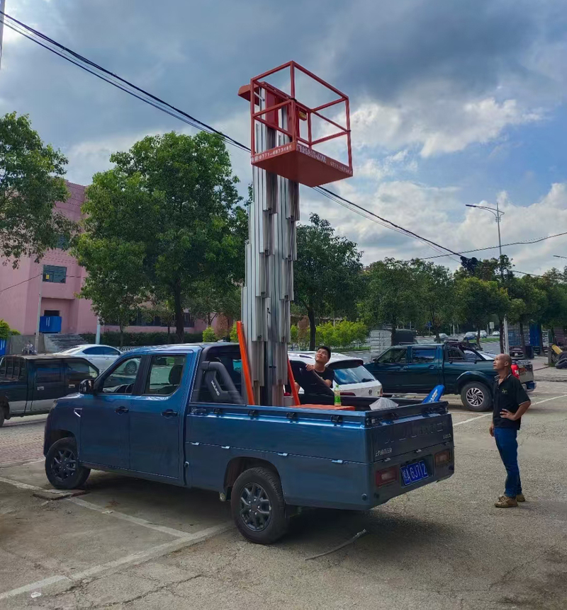 张家口车载铝合金式高空作业车