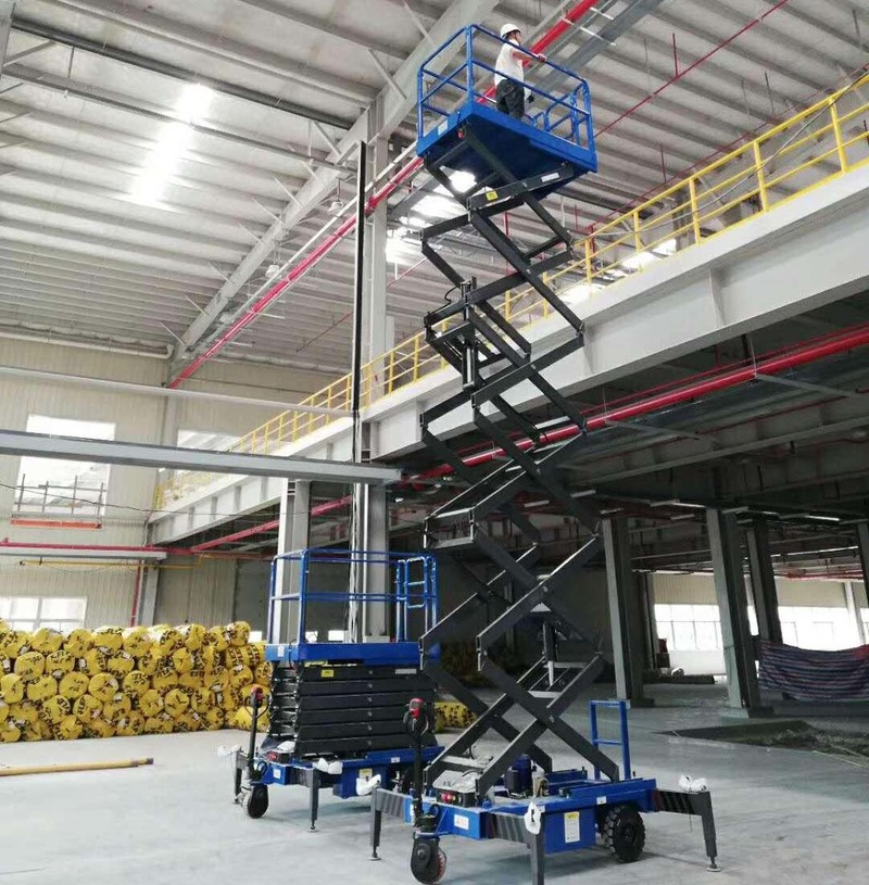 张家口助力行走剪叉式高空作业平台