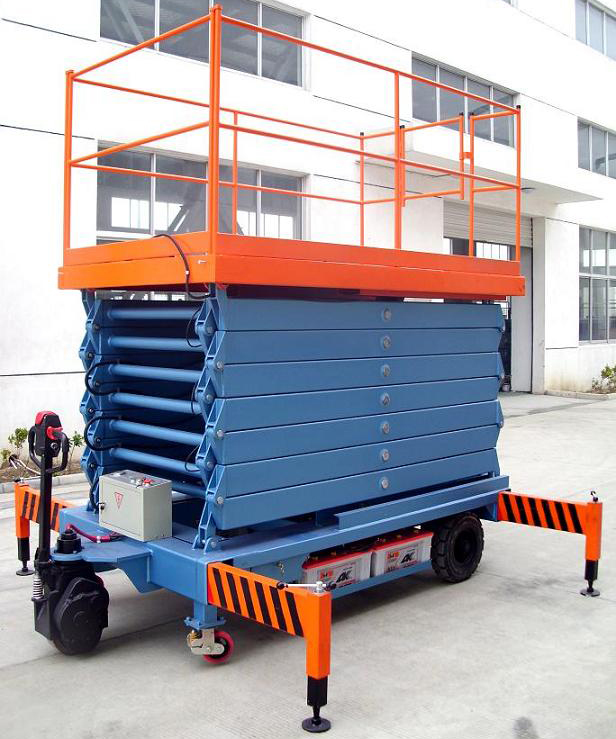 张家口助力行走剪叉式高空作业平台